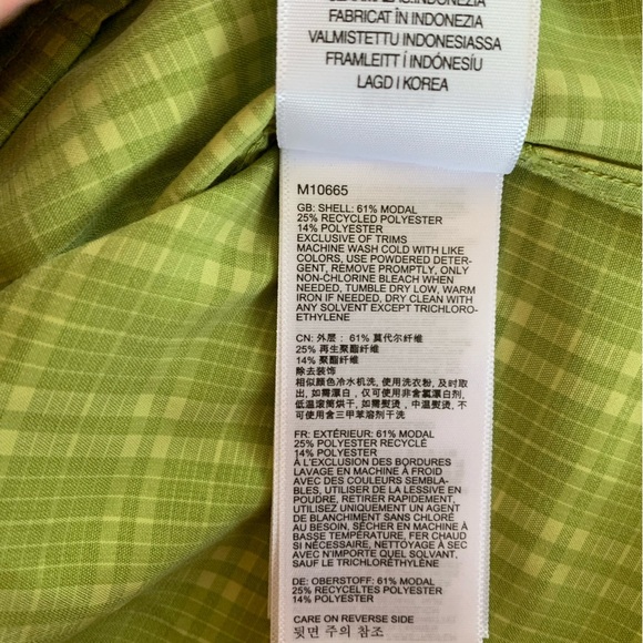 Marmot mountain works Eldridge classic short sleeve button up shirt gorpcore - Picture 8 of 8